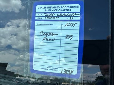 2011 Jeep Wrangler Unlimited Sport