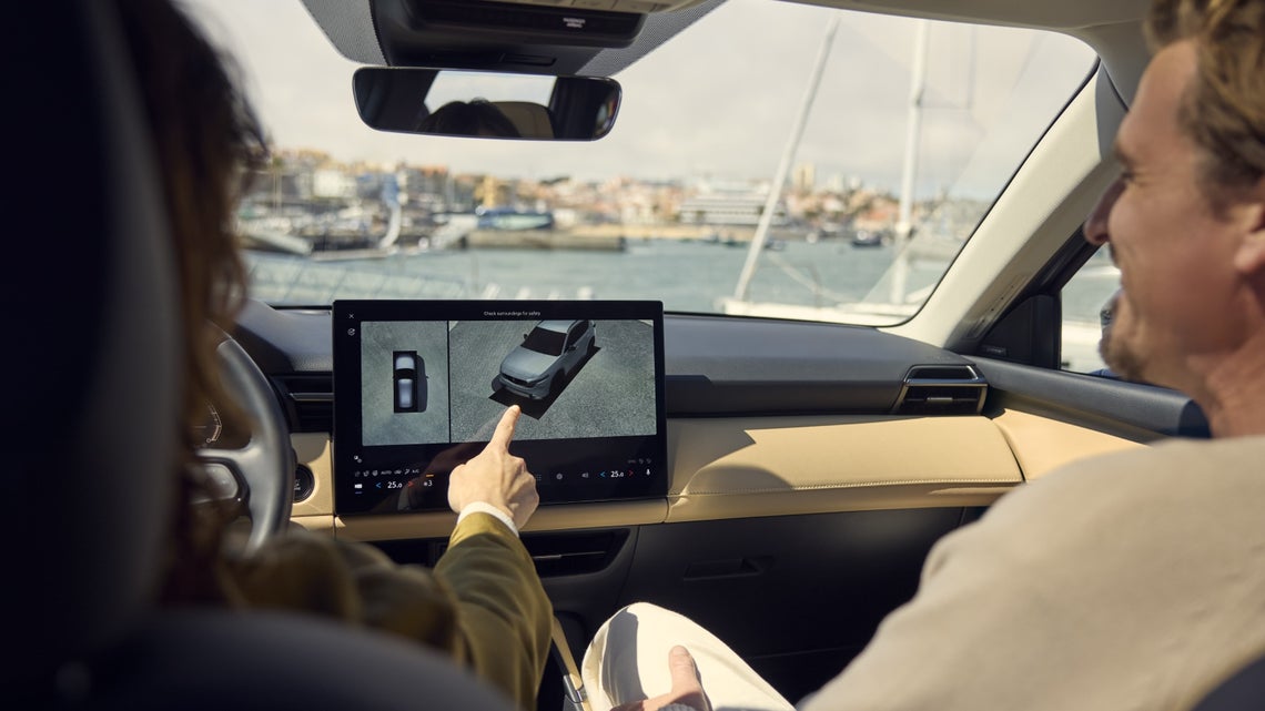 2026 Mazda CX-5 15.6-inch center touchscreen display | Bill Marine Mazda in Springfield OH