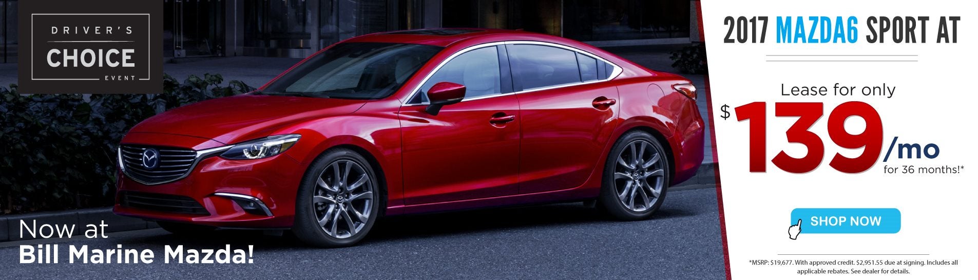 Driver's Choice Mazda6 Offer | Springfield, OH